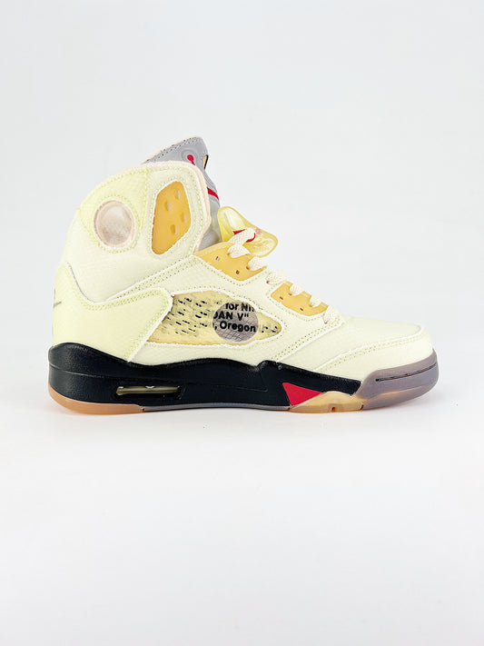 Air Jordan 5 Off-White “Sail”
