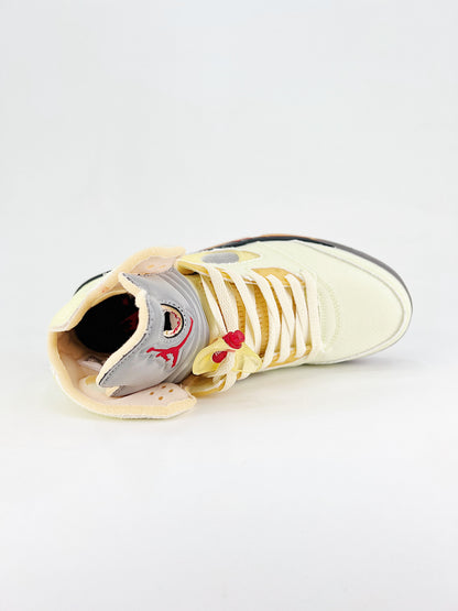 Air Jordan 5 Off-White “Sail”