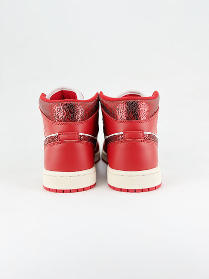Air Jordan 1 Mid – Red Python Edition