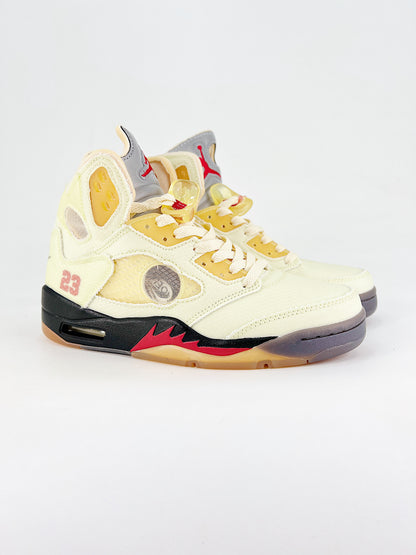 Air Jordan 5 Off-White “Sail”