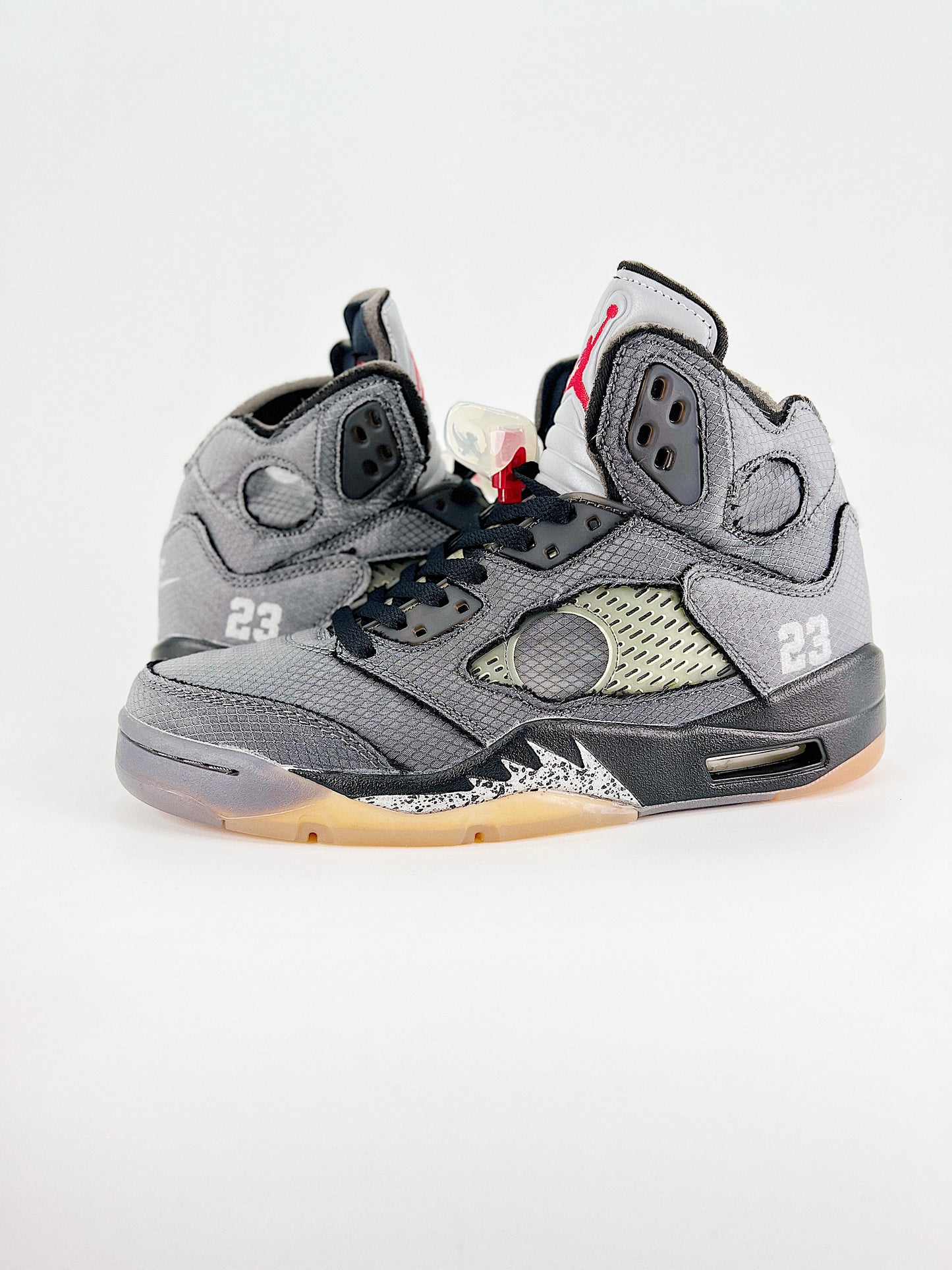 Air Jordan 5 Off-White “Black” – Edição Especial