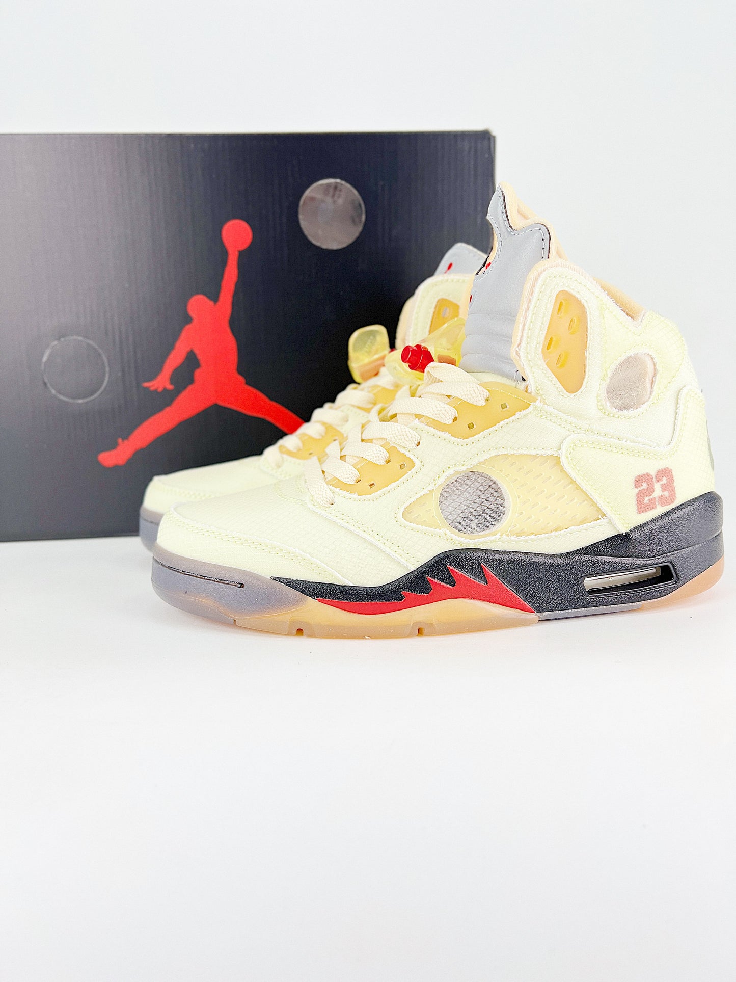 Air Jordan 5 Off-White “Sail”